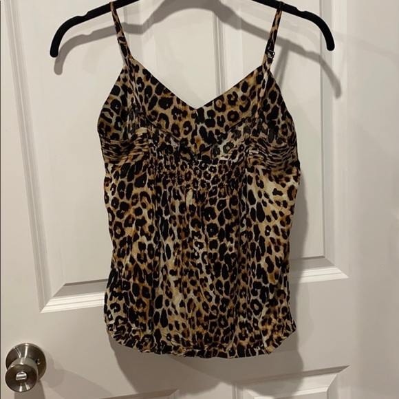Express Silky Animal Print Cami EUC - Picture 9 of 11